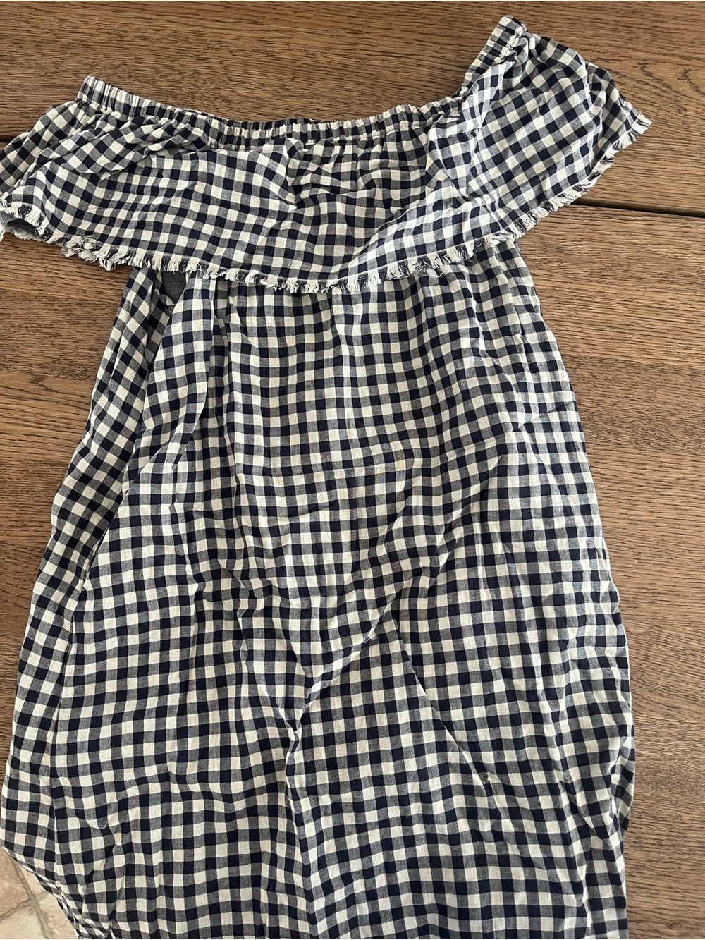 Paper Crane Gingham dress